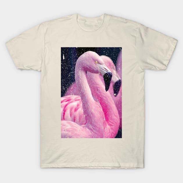 Mens pink flamingo t outlet shirt